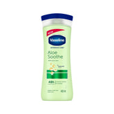 Vaseline - Intensive Care Aloe Soothe Body Lotion – Fast-Absorbing Moisturizer for Dry, Irritated Skin – 400ml
